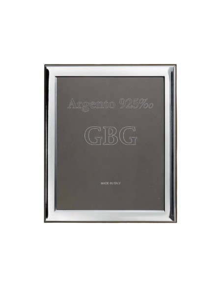 Cornice Portafoto Lucida cm 10x15 in Argento Massiccio 925