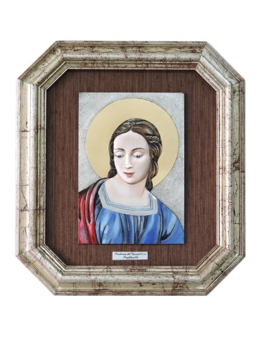 Madonna of the Goldfinch, Framework in Silver Foil
