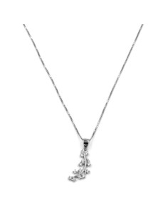 Bracciale Catena Donna in Argento 925 Rodiato con... 2