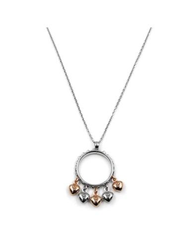 Bracciale Catena Donna in Argento 925 Rodiato...