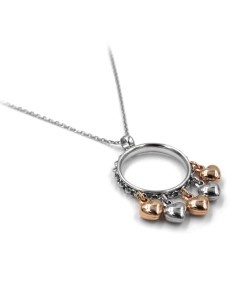 Bracciale Catena Donna in Argento 925 Rodiato con... 2