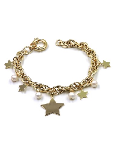 Gold Plated Sterling Silver Bracelet with...