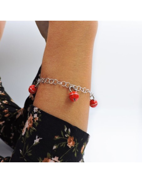 Bracciale Carrozza di Cenerentola Donna in Argento 925 Rodiato 
