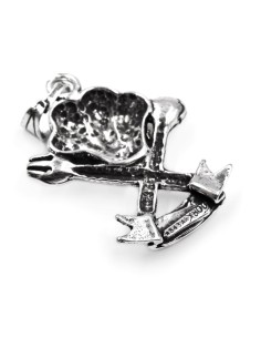 Bracciale Angelo di Dio Preghiera Donna in Argento 925... 2