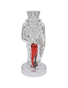 Gobbo Portafortuna in Laminato Argento 