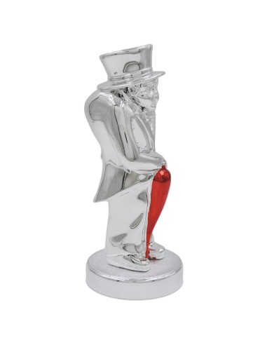 Silver Coated Resin Lucky Hunchback 