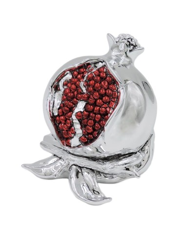 Melograno Grande in Laminato Argento 