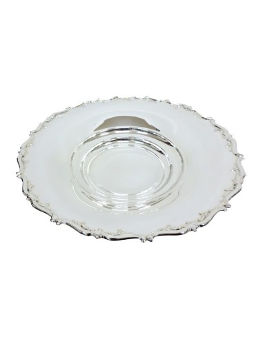 800 Sterling Silver glossy bon bon bowl with...
