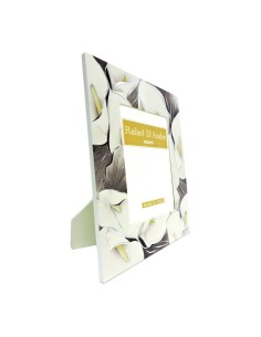 Holzbilderrahmen mit Calla-Lilie 13 x 18 cm 2