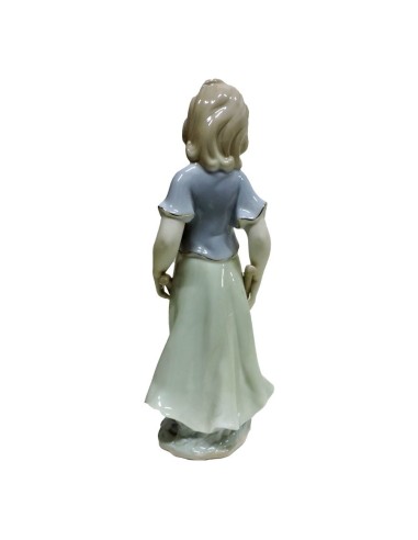 Little Girl With Barrow Fine Porcelain...