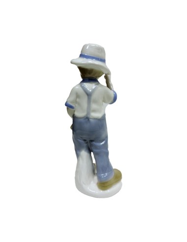 Little Farmer Fine Porcelain Sculpture by Siro...