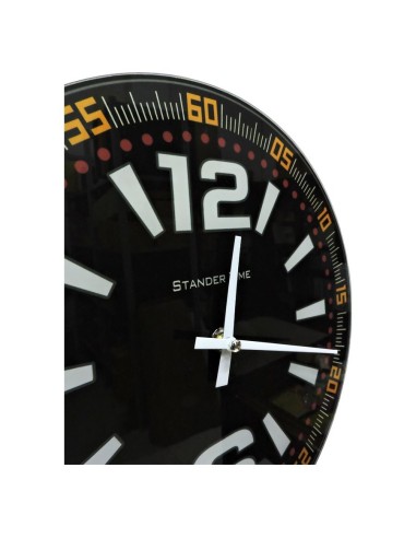 Orologio da parete in vetro time B by Mauro...