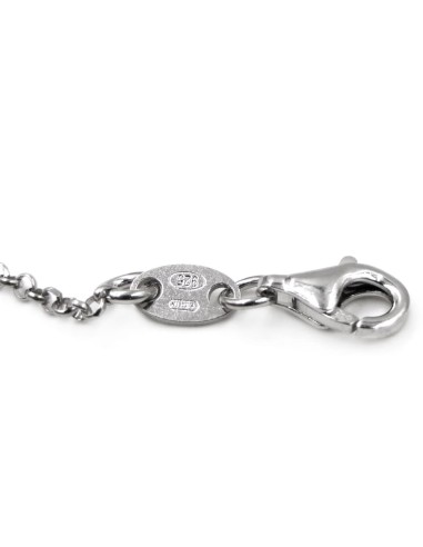 Bracciale Gufo Portafortuna in Argento 925 