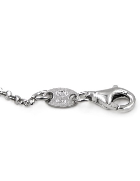 Bracciale Gufo Portafortuna in Argento 925 