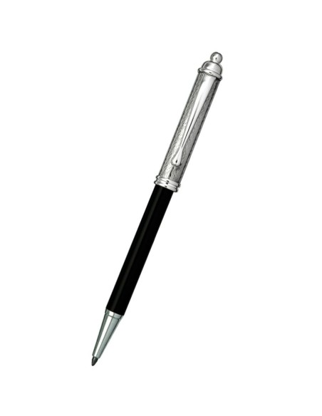 Kugelschreiber mit Harzgehäuse und 925er Silberkappe