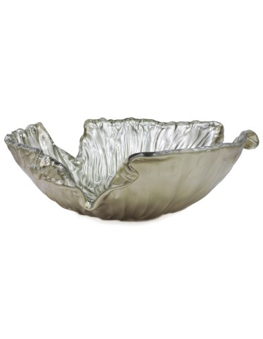 Hankie Gold Murano Glass Centerpiece 