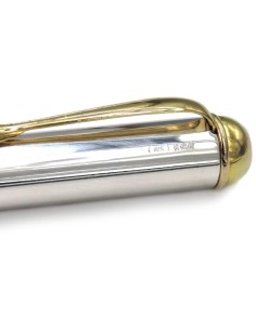 Füllfederhalter aus 925er Sterlingsilber mit Vergoldeten... 2