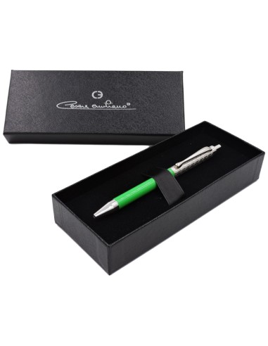 Penna a Sfera in Argento 925 e Plastica Verde
