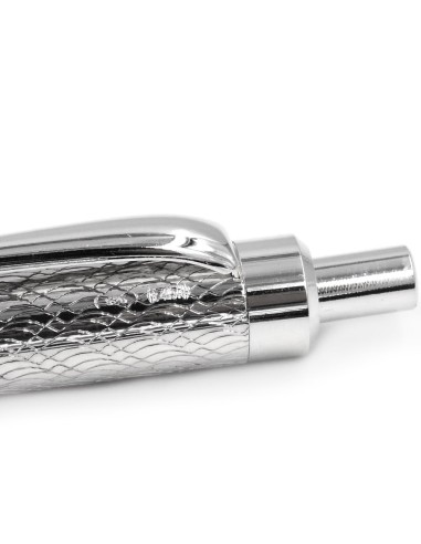 925 Sterling Silver Yellow Ballpoint Pen
