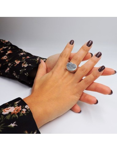 Anello Cuore Grande Personalizzabile in Argento