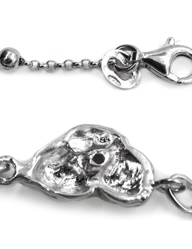 Cavigliera in Argento 925 Limoni Smaltati