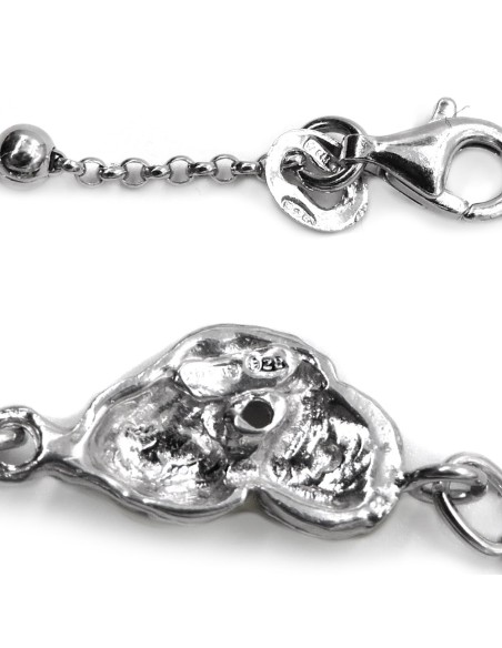Cavigliera in Argento 925 Limoni Smaltati