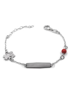 Bracciale per Bambini con Targhetta Personalizzabile in... 2