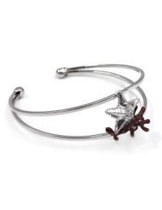 Starfish Coral Bangle Bracelet  2