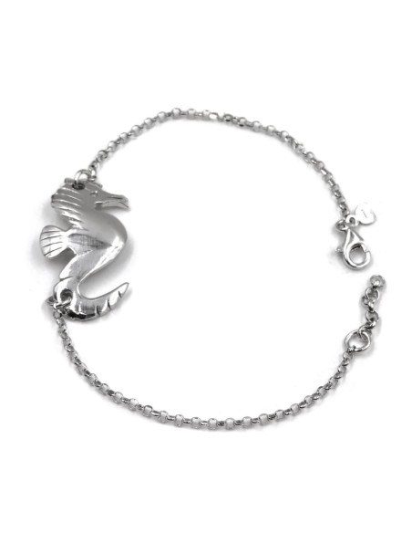 Bracciale Ippocampo in Argento 925 