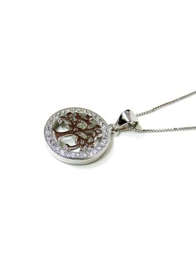 925 Sterling Silver Necklace with Tree of Life...