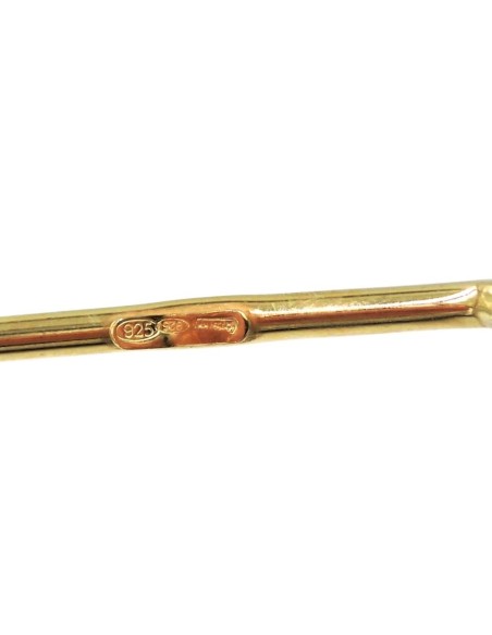 Bracciale Catena Donna in Argento 925 Rodiato Con Ciondolo Doppia Stella