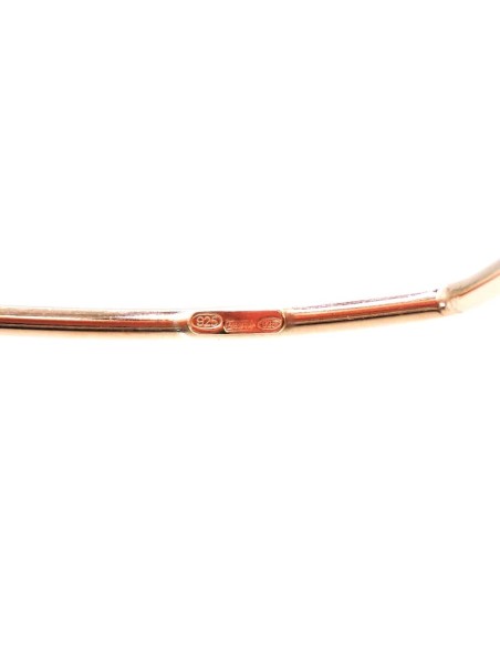 Bracciale Cuore in Argento Placcato Oro Rosa