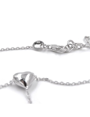 Bracciale Catena Donna in Argento 925 Rodiato...