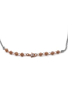 Bracciale Catena Donna in Argento 925 Rodiato con...