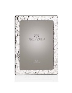 925 Sterling Silver Picture Frame Crinkled Effect 5x7