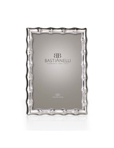 925er Sterlingsilber-Bambus-Fotorahmen 10x15