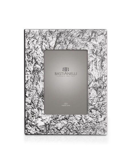 Bilderrahmen aus 925er Sterlingsilber Reispapier, 10x15