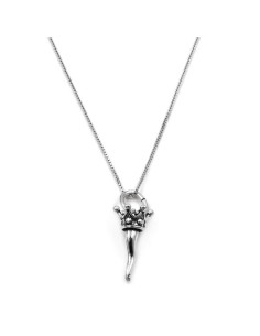 Bracciale Catena Donna in Argento 925 Rodiato con...
