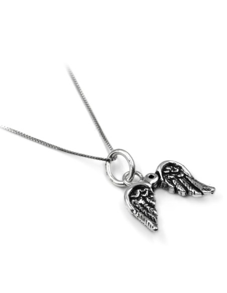 Bracciale Catena Donna in Argento 925 Rodiato con Ciondolo Doppio Cuore