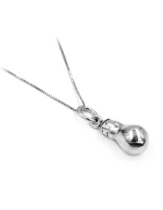 Collana con Ciondolo Lampadina in Argento  2