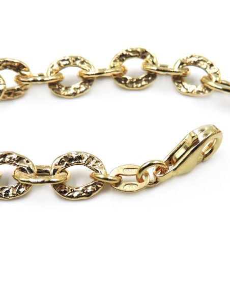 Gold Plated Sterling Silver Necklace with Pearl and Heart Pendant