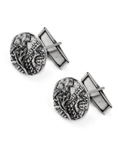 Gulf of Naples 925 Sterling Silver Cufflinks 