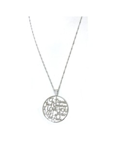 Collana in Argento 925 Con Ciondolo Ti Amo in tutte le... 2