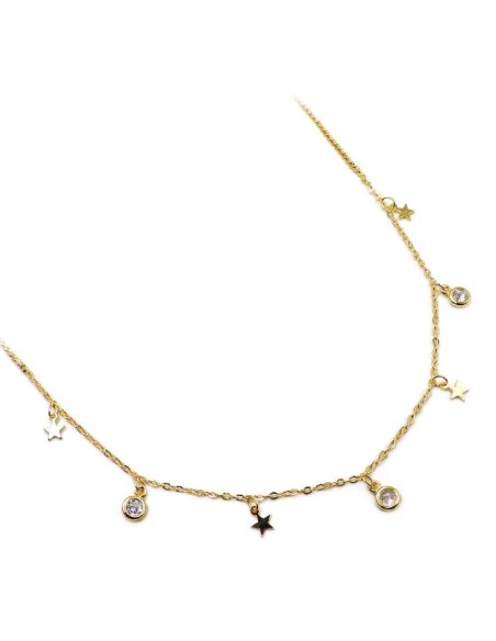 Bracciale Catena Donna in Argento 925 Rodiato con Ciondolo Doppio Cuore