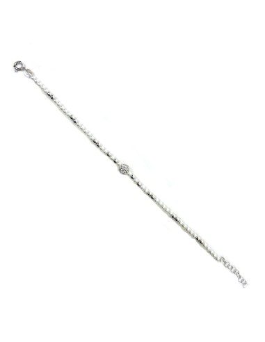 Bracciale Rosario in Argento 925 Colori Oro...
