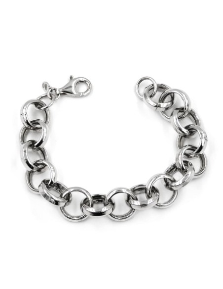 925 Sterling Silver Round Chain Bracelet