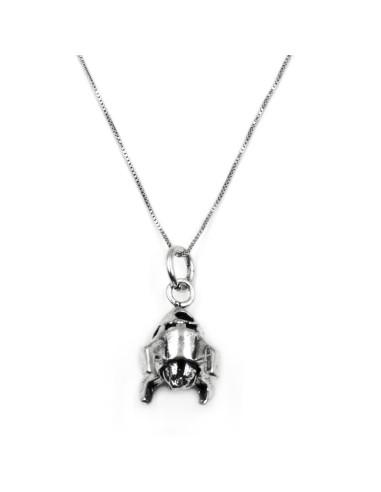 Collana Navicella Spaziale in Argento 