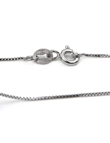 Bracciale Catena Donna in Argento 925 Rodiato...