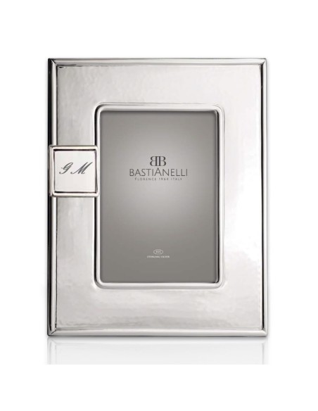  Bilderrahmen aus 925er Sterlingsilber 13x18 cm mit Anpassbarem Magnet
