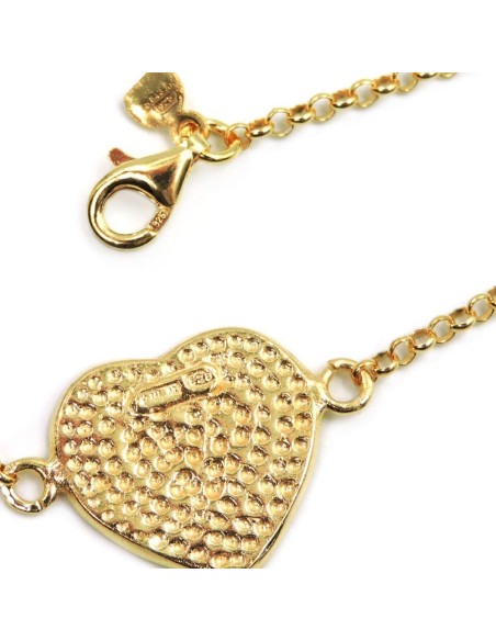 Bracciale Rosario Boules Grandi Argento 925 Rodiato 